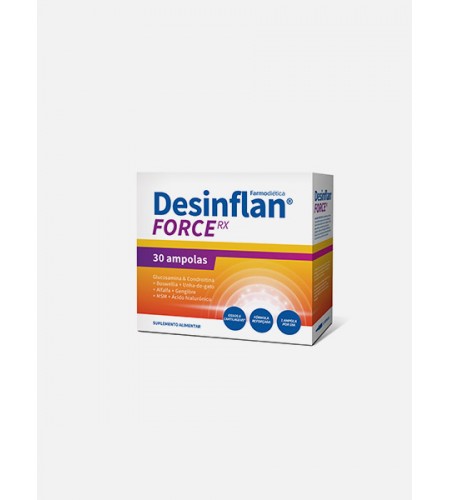 Desinflan Force Rx - 30 Ampolas 